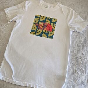 The North Face Graphic Tee In Like-New Condition, Size Small